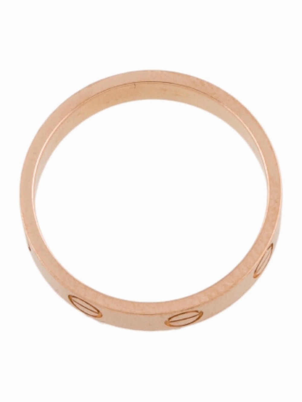 Cartier LOVE Wedding Band Size: 6.5 Retail $1,250 - Picture 3 of 9